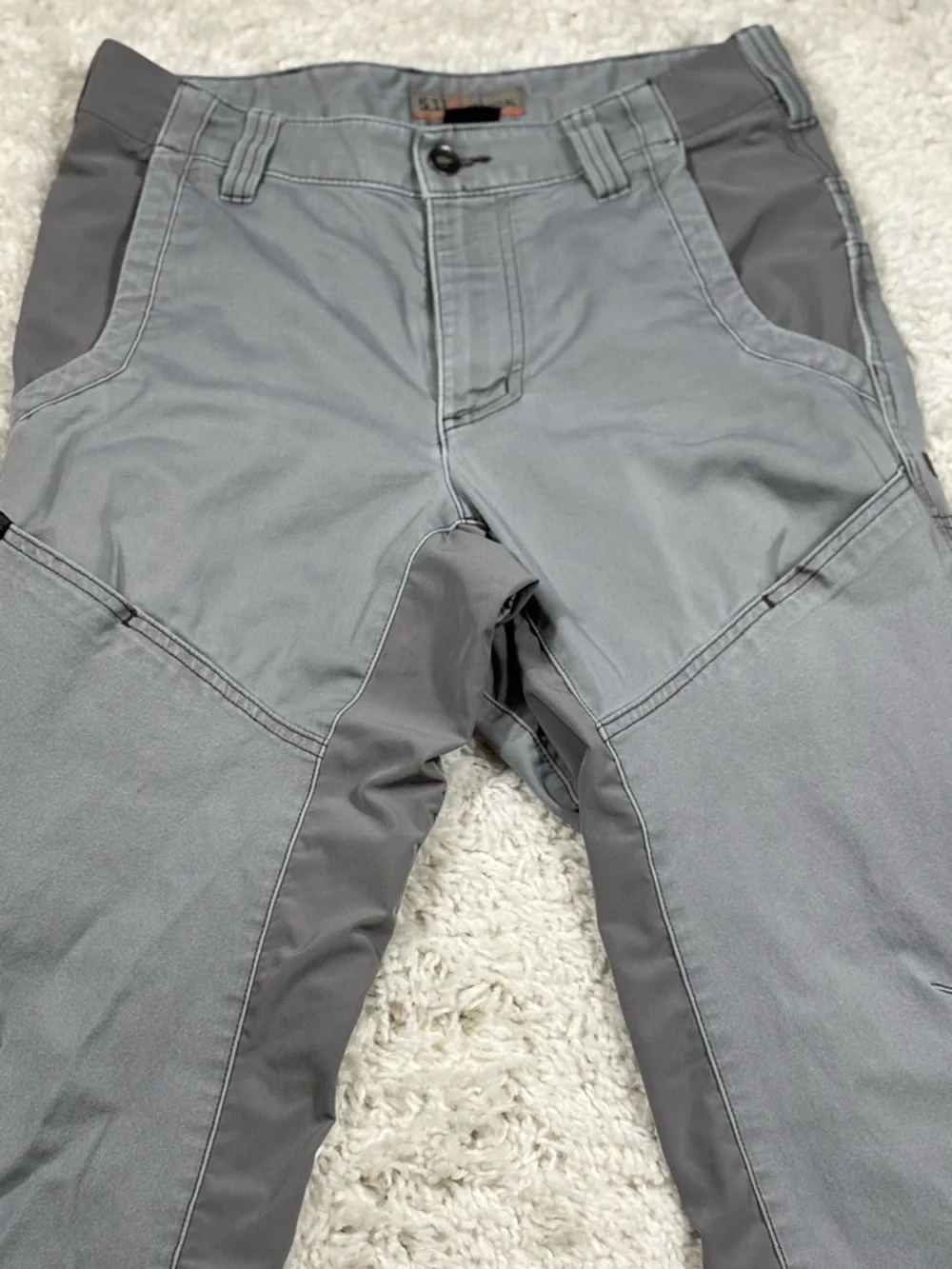 5.11 Tactical Men’s Pants 30x36 Gray Utility Cargo Work Pants - Picture 2 of 7